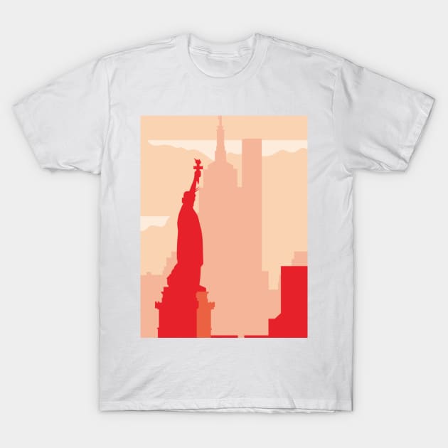 NYC city T-Shirt by Imordinary